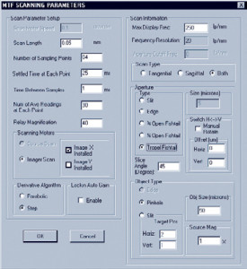 Eros Scanning Image Analysis Module