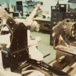 Another view of Optikos' first MTF system installation - 1986