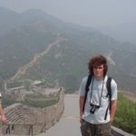 Stephen J. Fantone at the Great Wall of China - 2003