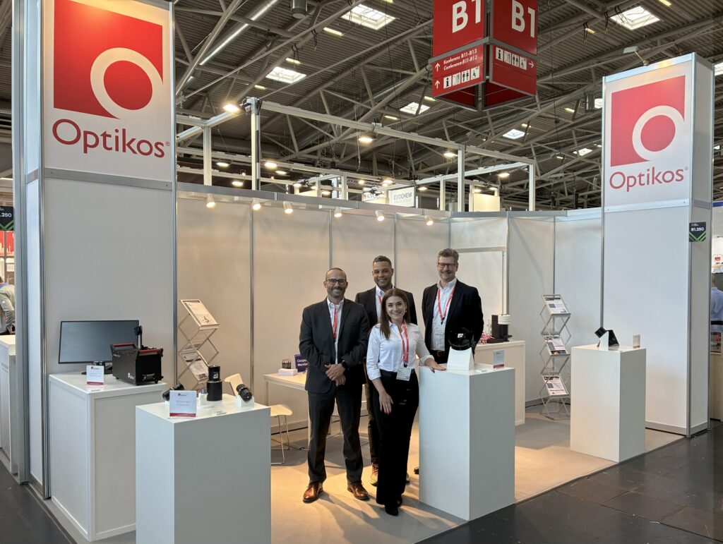 Group photo of Optikos Team at Laser World of Photonics 2025