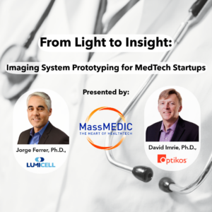 Optikos, Lumicell and MassMedic Webinar Graphic