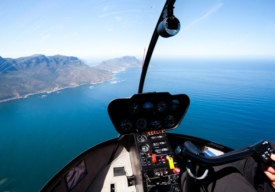 Helicopter cockpit