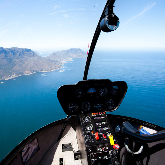 Helicopter cockpit